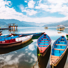 Nepal Pokhara See Lake Phewa