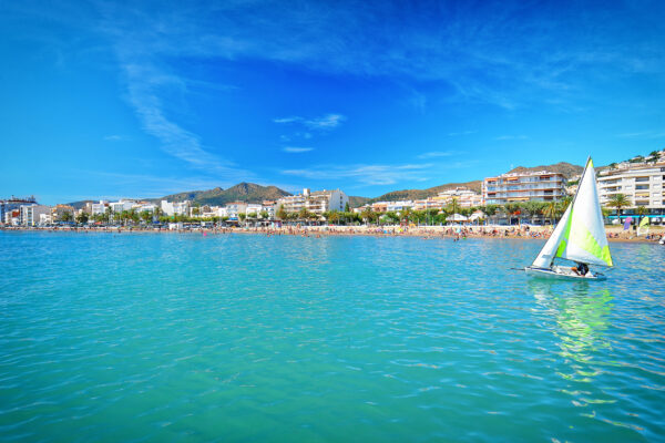 Spanien Katalonien Roses Beach