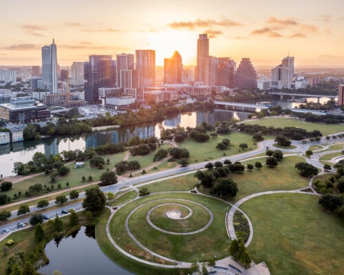 Texas Austin Skyline