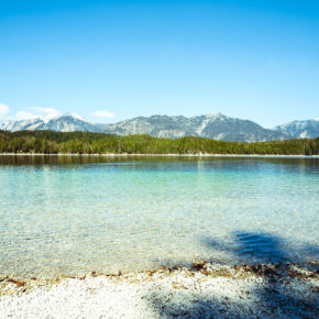 Deutschland Bayern Eibsee See
