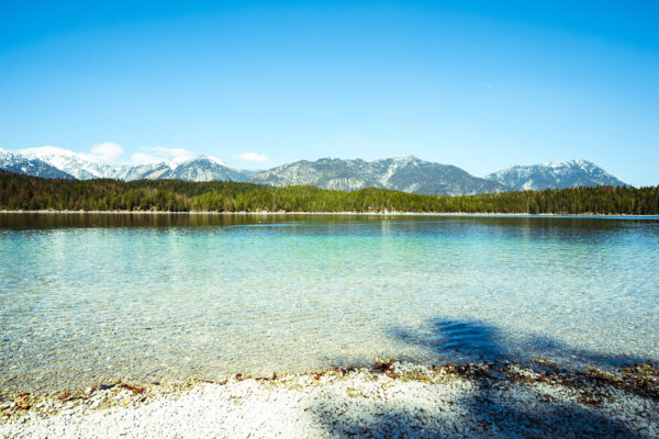 Deutschland Bayern Eibsee See
