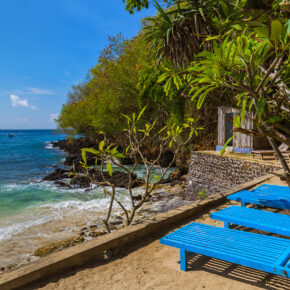 Indonesien Bali Blue Lagoon Beach