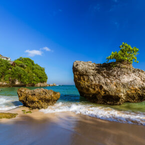 Indonesien Bali Padang Padang Beach