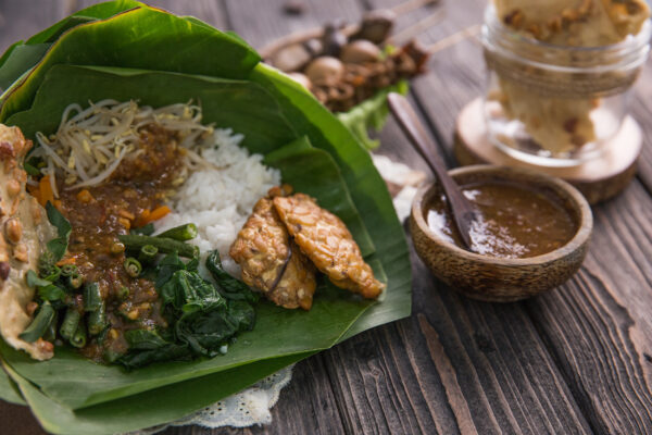 Indonesien Essen Nasi Pecel