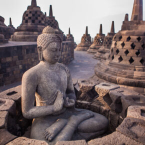 Indonesien Java Borobudur