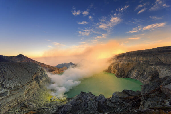 Indonesien Java Ijen Vulkan