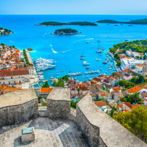 Kroatien Hvar Ausblick