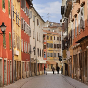 Kroatien Rovinj Altstadt