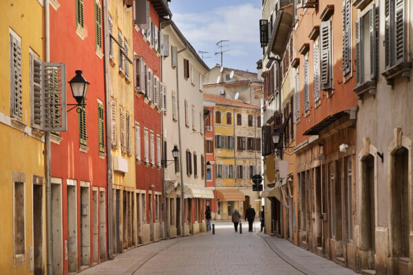 Kroatien Rovinj Altstadt