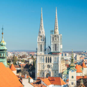 Kroatien Zagreb Kathedrale