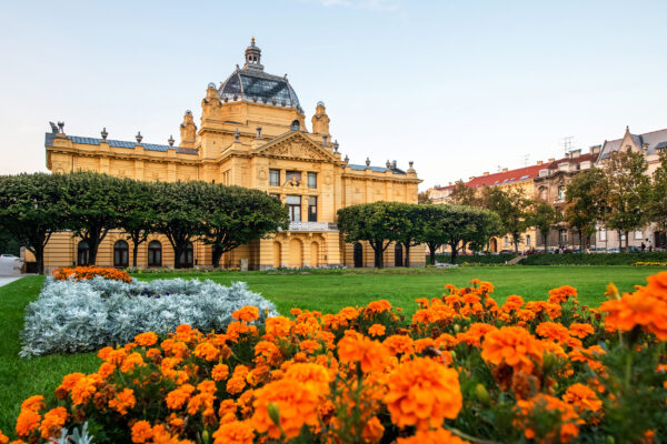 Kroatie Zagreb Kunstpavillon