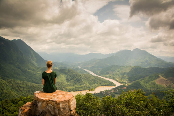 Laos Nong Khiaw Frau