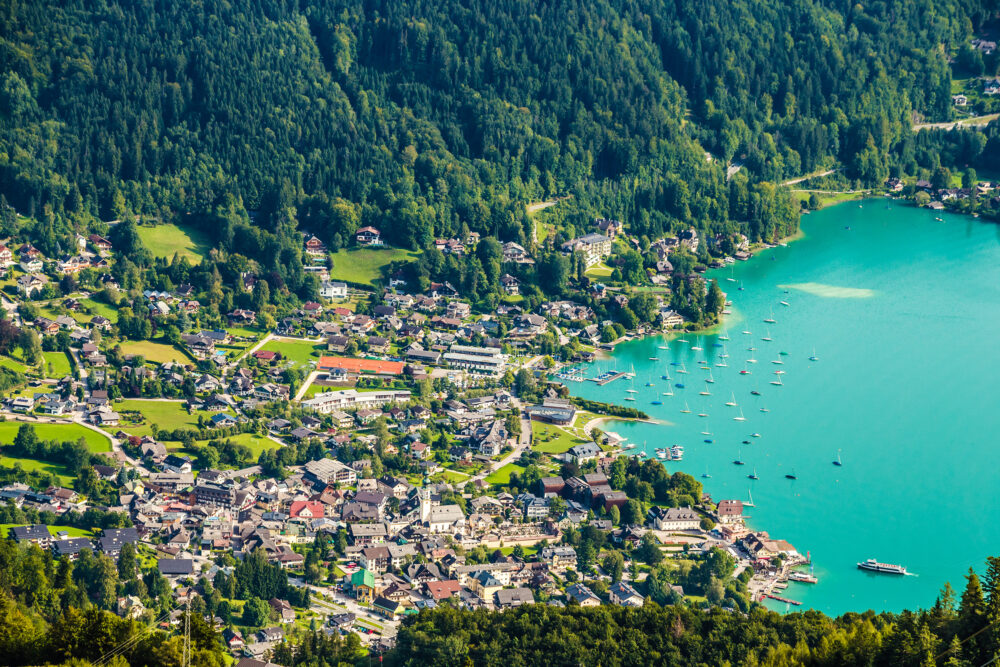Österreich Salzburg Wolfgangsee