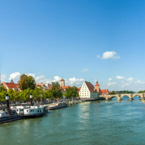 Regensburg Skyline Panorama