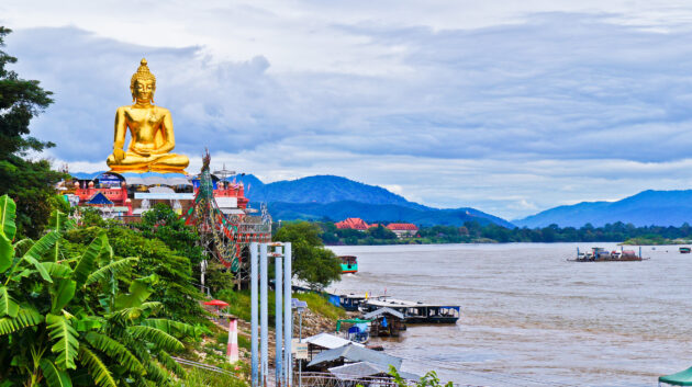 Thailand Chiang Rai Goldenes Dreieck