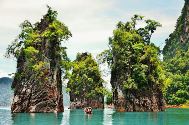 Thailand Khao Sok Nationalpark Felsen