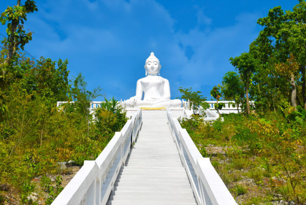 Thailand Pai Weisser Buddha