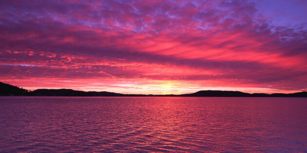 Australien Gosford Sonnenuntergang