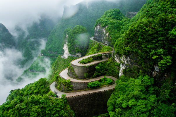 China Zhangjiajie Tianmen Berg