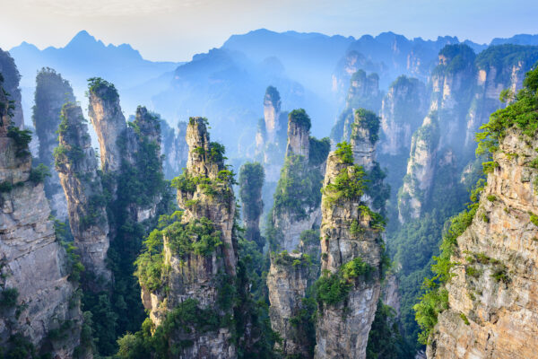 China Zhangjiajie Wulingyuan Naturpark