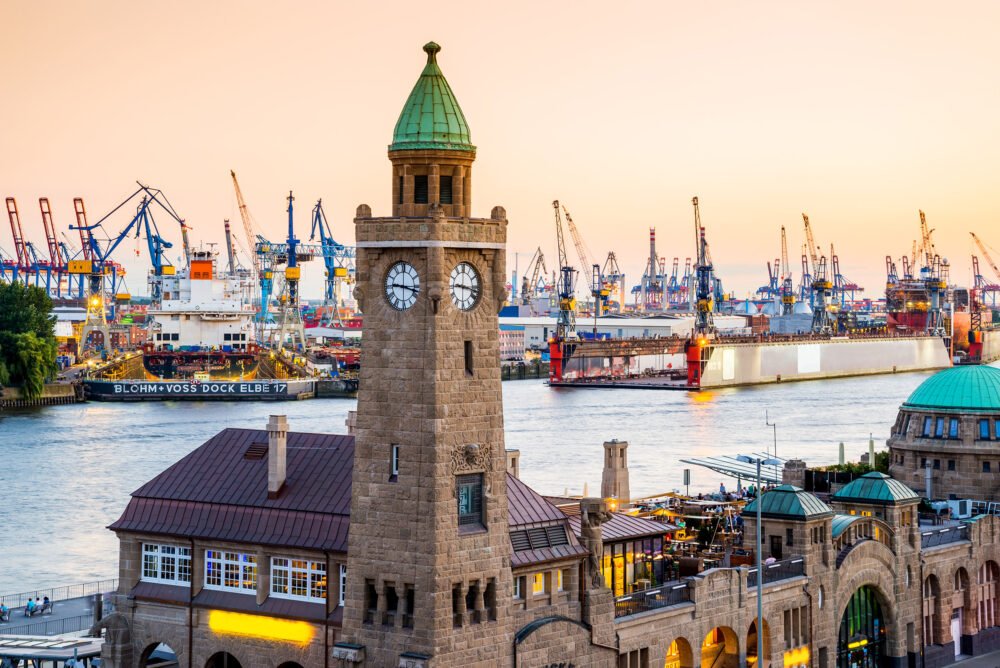 Deutschland Hamburg Hafen