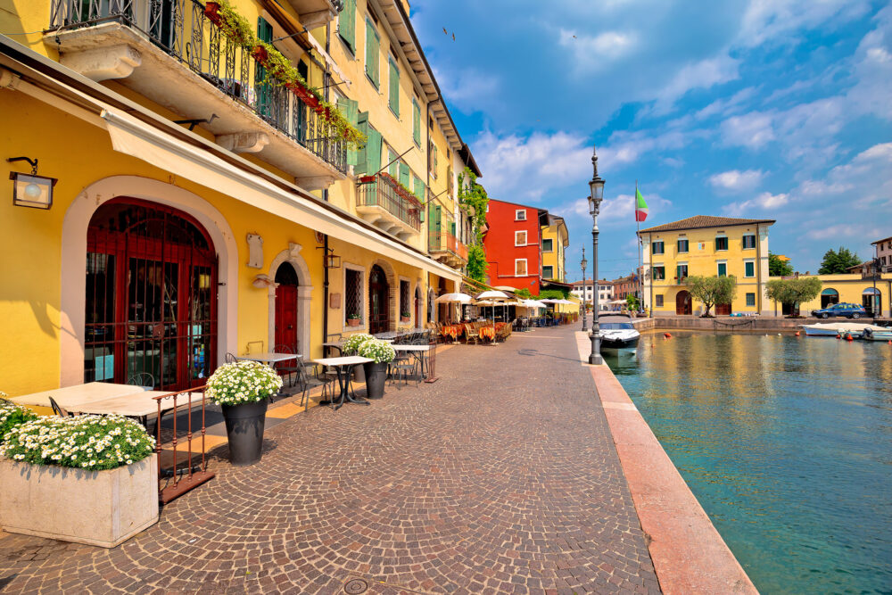 Gardasee Lazise Hafen