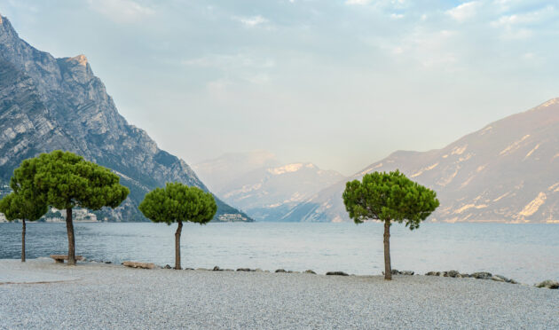 Gardasee Limone Strand