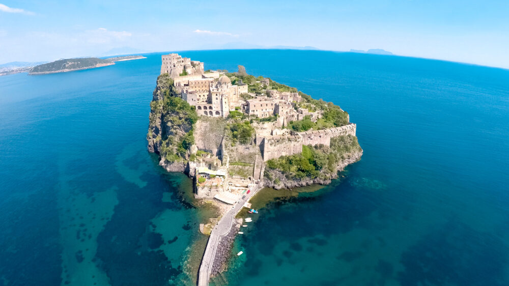 Italien Ischia Burg Vulkaninsel