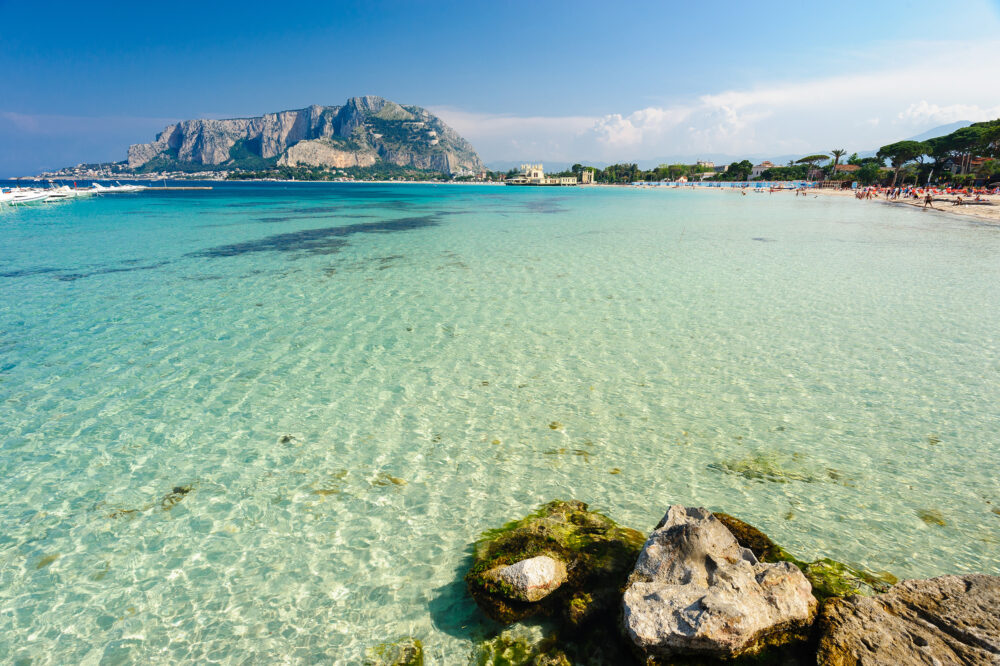 Italien Sizilien Palermo Strand
