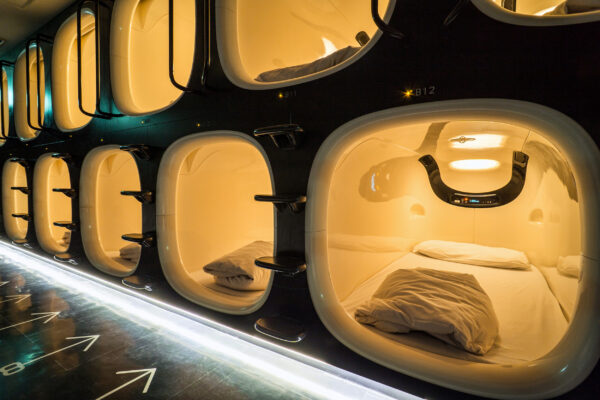 Japan Kyoto Capsule Hotel