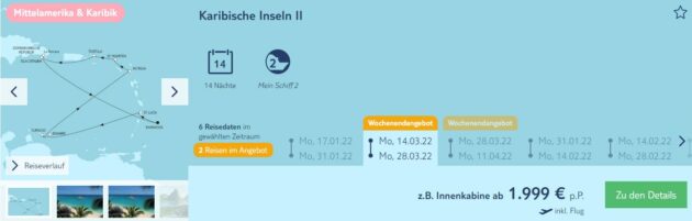 Karibik Kreuzfahrt