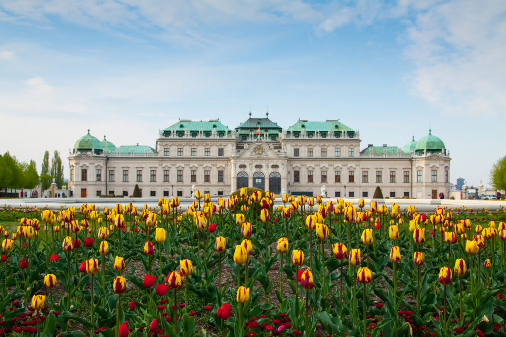 Oesterreich Wien Belvedere Palast