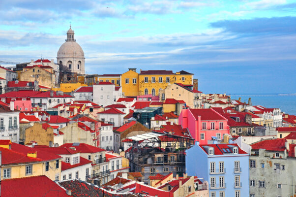 Portugal Lissabon Stadt Aussicht