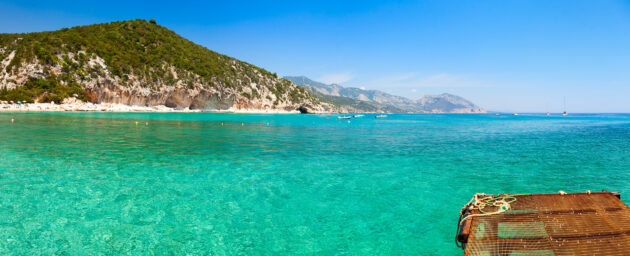 Sardinien Cala Luna Panorama Meer