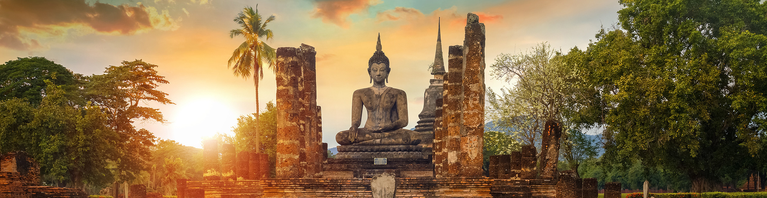 Thailand Sukhothai Panorama