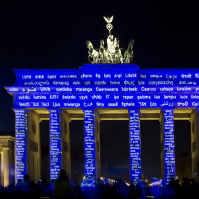 Deutschland Berlin Brandenburger Tor Festival of Lights
