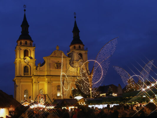 Deutschland Ludwigsburg Weihnachtsmarkt