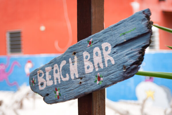 Karibik Beach Bar Schild