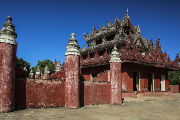 Myanmar Mandalay Bagaya Kyaung Monastery