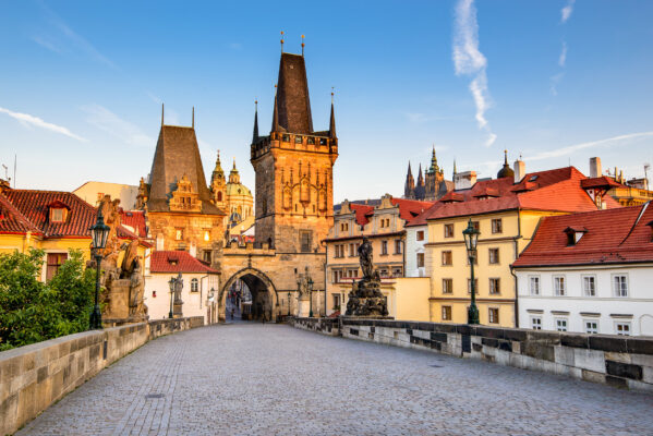 Kleinseitner Brückentor in Prag