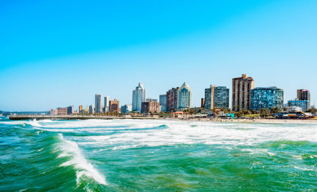 Südafrika Durban Skyline