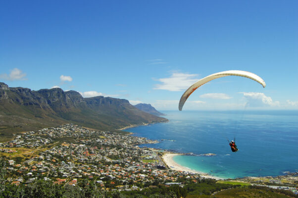 Südafrika Kapstadt Paragliding