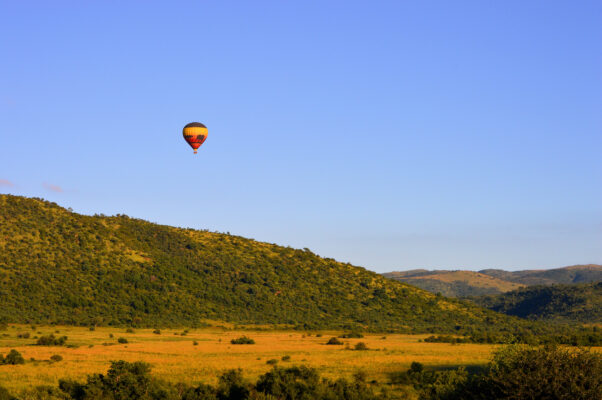 Südafrika Pilanesberg Ballon