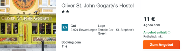 3 Tage Dublin