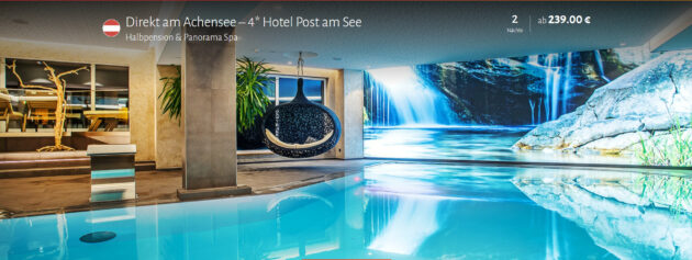 Screenshot 3 Tage Hotel Post am See