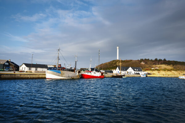 Dänemark Anholt Hafen