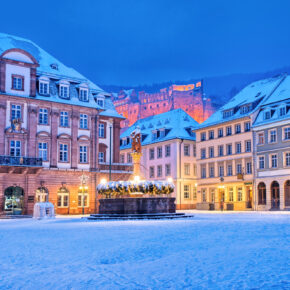 Zum Weihnachtsmarkt nach Heidelberg: 2 Tage übers Wochenende im zentralen 3* Hotel ab nur 50€