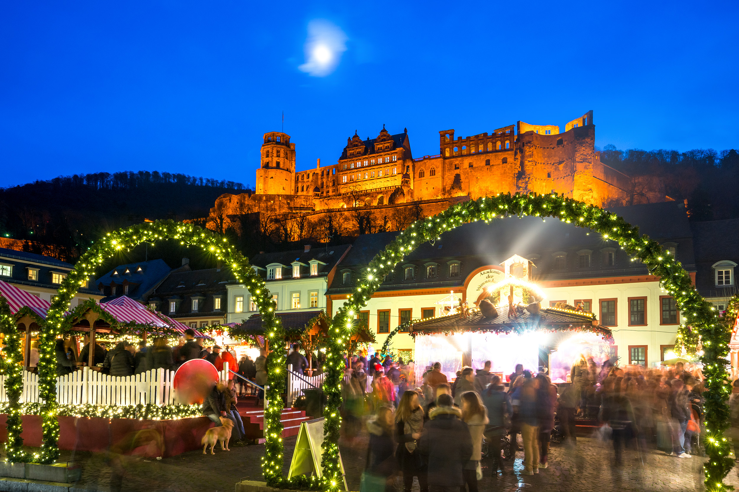Zum Heidelberger Weihnachtsmarkt 2 Tage übers Wochenende mit guter