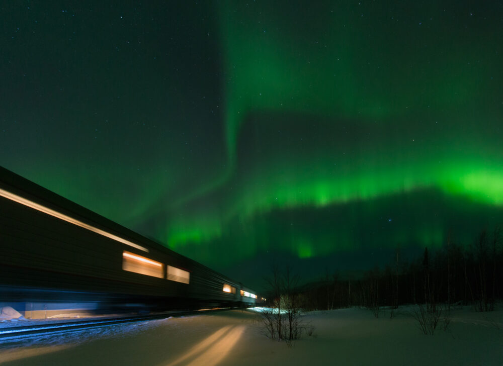 Lappland Nordlichterzug