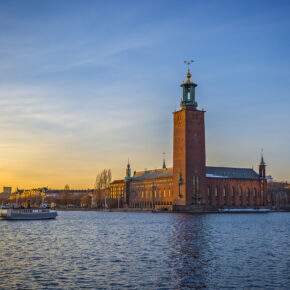 Schweden Stockholm Rathaus Stdshuset